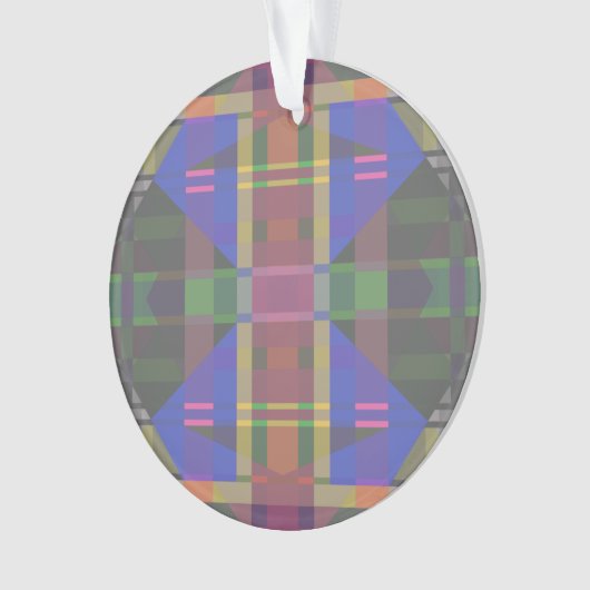Pastel regenboogkleurig geometrisch ornament (voorkant)