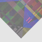 Pastel regenboogkleurig geometrisch tissuepapier (Detail)