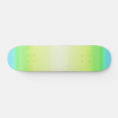 Pastel regenboogkleurige Abstracte gradiënt ombre Persoonlijk Skateboard (Horizontaal)