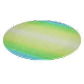 Pastel regenboogkleurige Abstracte gradiënt ombre Snijplank (Hoek)