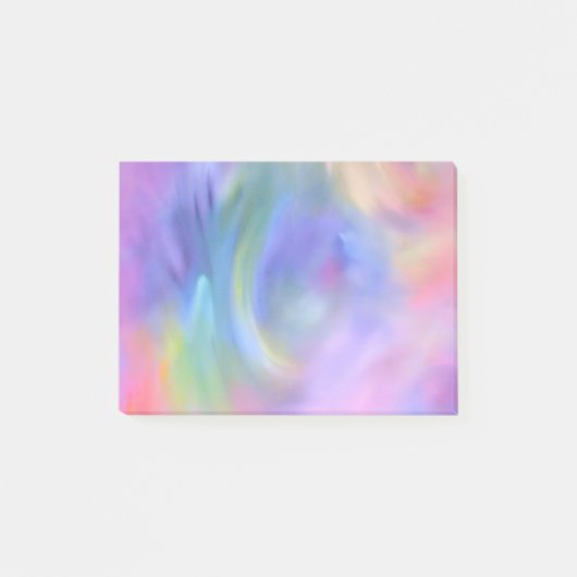 Pastel regenboogkleurige Post-it notities Post-it® Notes (Voorkant)