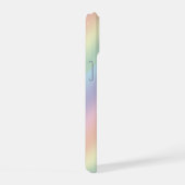 Pastel Regenboogontwerp iPhone 15 Case (Rechterkant)