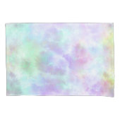 Pastel regenboogscheurtje-Stropdas-verf Waterverf Kussensloop (Voorkant)