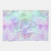 Pastel regenboogscheurtje-Stropdas-verf Waterverf Theedoek (Horizontaal)