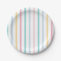 Pastel regenboogstreep