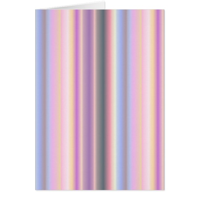 Pastel regenboogstrips - Patroon (Voorkant)