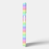 Pastel regenboogstrips - Patroon Case-Mate iPhone Case (Achterkant / Rechts)
