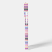Pastel regenboogstrips - Patroon Case-Mate iPhone Case (Achterkant / Links)