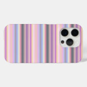 Pastel regenboogstrips - Patroon Case-Mate iPhone Case (Achterkant (horizontaal))