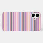 Pastel regenboogstrips - Patroon Case-Mate iPhone Case (Achterkant (horizontaal))