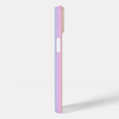 Pastel regenboogstrips - Patroon Case-Mate iPhone Case (Achterkant / Rechts)