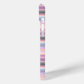 Pastel regenboogstrips - Patroon Case-Mate iPhone Case (Achterkant / Links)