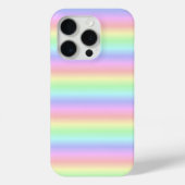 Pastel regenboogstrips - Patroon Case-Mate iPhone Case (Achterkant)