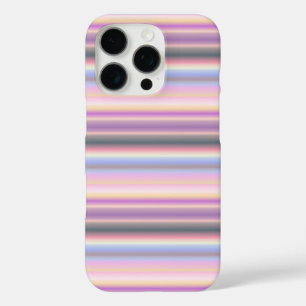 Pastel regenboogstrips - Patroon iPhone 16 Pro Hoesje