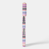 Pastel regenboogstrips - Patroon Case-Mate iPhone Case (Achterkant / Rechts)
