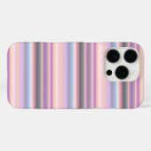 Pastel regenboogstrips - Patroon Case-Mate iPhone Case (Achterkant (horizontaal))