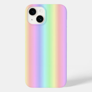 Pastel regenboogstrips - Patroon Case-Mate iPhone 14 Hoesje