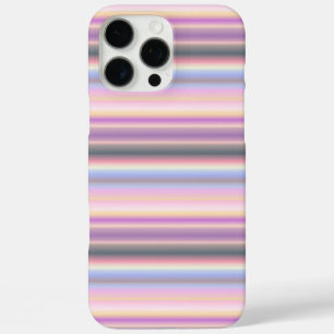 Pastel regenboogstrips - Patroon iPhone 16 Pro Max Hoesje