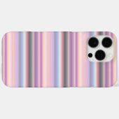Pastel regenboogstrips - Patroon Case-Mate iPhone Case (Achterkant (horizontaal))