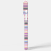 Pastel regenboogstrips - Patroon Case-Mate iPhone Case (Achterkant / Links)