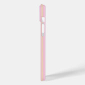 Pastel regenboogstrips - Patroon Case-Mate iPhone Case (Achterkant / Links)