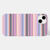 Pastel regenboogstrips - Patroon Case-Mate iPhone Case (Achterkant (horizontaal))