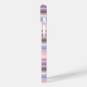 Pastel regenboogstrips - Patroon Case-Mate iPhone Case (Achterkant / Links)