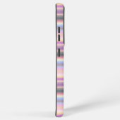 Pastel regenboogstrips - Patroon Samsung Galaxy Hoesje (Rechterkant)
