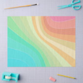 pastel regenboogtissuepapier tissuepapier (Craft)