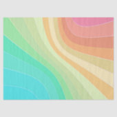 pastel regenboogtissuepapier tissuepapier (Voorkant)