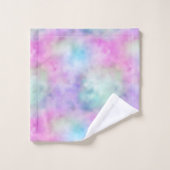  Pastel regenboogwolk BATHROOM TOWEL SET Bad Handdoek (Wasdoekje)