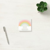 Pastel regenboogwolk post-it® notes (Kantoor)