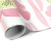 Pastel Retro Bloemen (1) Cadeaupapier (Rol Hoek)