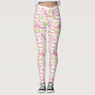 Pastel Retro Bloemen (2) Leggings