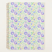 Pastel Retro Floral Botanical Planner (Voorkant)