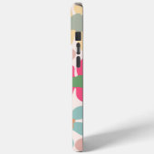 Pastel Retro golvende bloemen Case-Mate iPhone Case (Achterkant / Links)