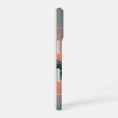 Pastel Retro Meer iPhone 16 Hoesje (Rechterkant)