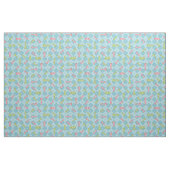 Pastel Retro Schaakbord Stof (Yard (91,4 cm))