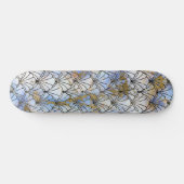PASTEL RETRO SHELL SKATEBOARD DECK (Horizontaal)