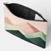 Pastel Ridge – Geometrisch berglandschap #1 Etui (Open)