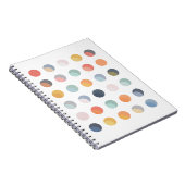 Pastel Ritme Notitieboek (Rechterzijde)