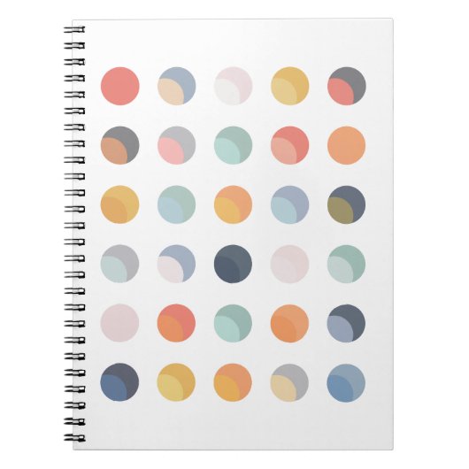 Pastel Ritme Notitieboek (Voorkant)