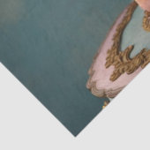 Pastel Rococo Cake Slice Decoupage Papier | weefse (Detail)