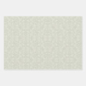 Pastel Rococo Damast Inpakpapier Vellen (Voorkant 3)