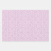 Pastel Rococo Damast Inpakpapier Vellen (Voorkant 2)