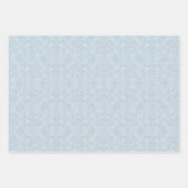 Pastel Rococo Damast Inpakpapier Vellen (Voorkant)