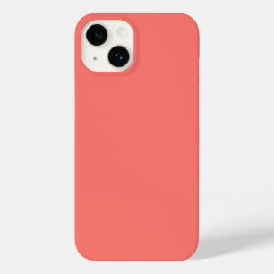 Pastel rode effen kleur Case-Mate iPhone 14 hoesje