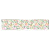 Pastel Romantic Rozen Pattern Short Table Runner Korte Tafelloper (Horizontaal)