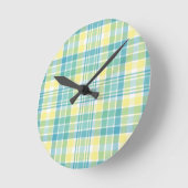 Pastel Ronde Klok (Hoek)