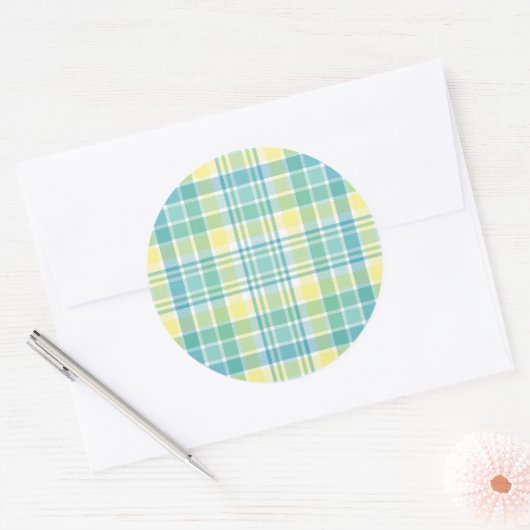 Pastel Ronde Sticker (Envelop)